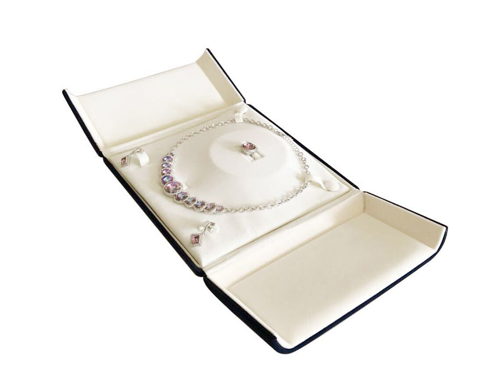 Blue Velvet Jewelry Box (Jewelry Set)