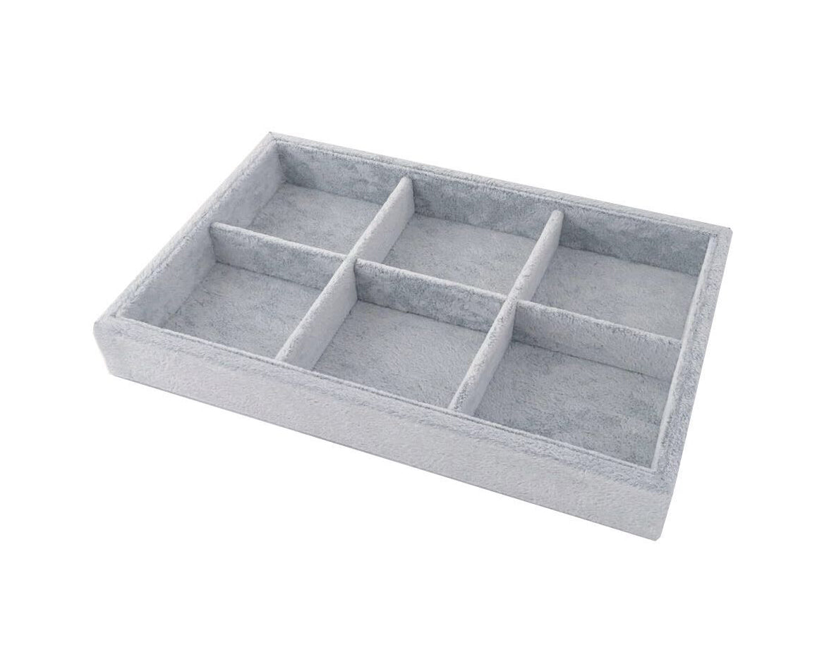 Small grey jewelry tray