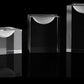 3 Piece Set Ring Stands Clear Acrylic Riser for Display