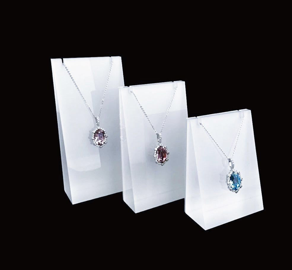 Necklace Display Stand Fine Exhibition Shows (Set of 3)