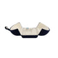 Blue Velvet Jewelry Box Double Ring Gift Packaging
