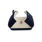 Double Function Navy Blue Velvet Pendant Earrings Necklace Gift Box
