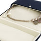 Dark Blue Velvet Banquet Large Necklace Gift Box