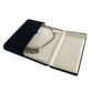 Dark Blue Velvet Banquet Large Necklace Gift Box