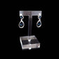 Clear Acrylic Earring Display Stands Set of 3 PCs