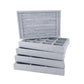 Small dark grey ring tray drawer insert divider