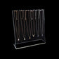 Clear Acrylic Neklace Display for Shows
