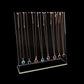 Clear Acrylic Neklace Display for Shows