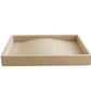 Beige Jewelry Collection Storage Tray for Necklaces
