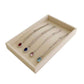 Beige Jewelry Collection Storage Tray for Necklaces
