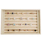 Beautiful Beige Jewelry Collection Storage Ring Tray