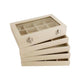 Premium Quality Stackable Rearrangeable Organizer with Glass Lid (Top Tray)