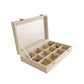 Premium Quality Stackable Rearrangeable Organizer with Glass Lid (Top Tray)